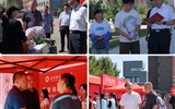 喜迎新同學｜校領(lǐng)導深入新生報到現(xiàn)場、公寓、餐廳走訪慰問新生及家長