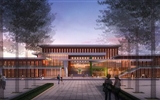 我院一期擴(kuò)建項(xiàng)目大學(xué)生活動(dòng)中心、2棟學(xué)生公寓樓建設(shè)完成主體封頂